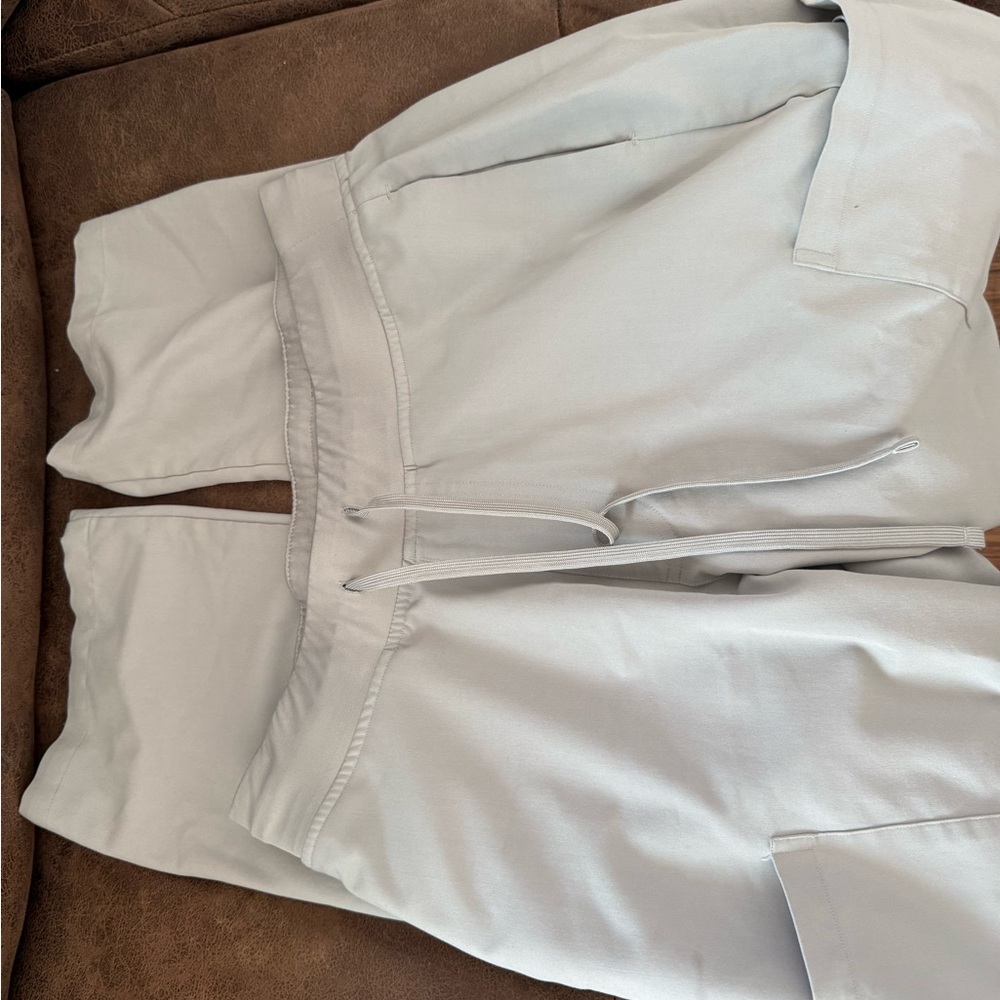 Light Gray boot cut scrub  Pants